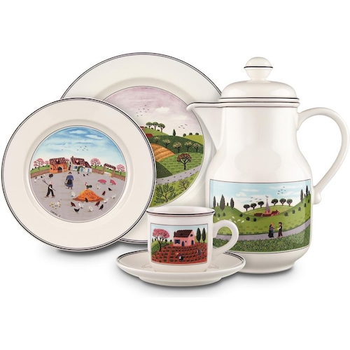 Villeroy & Boch, Tasse, Suppen-Untertasse Design Naif (1 x)