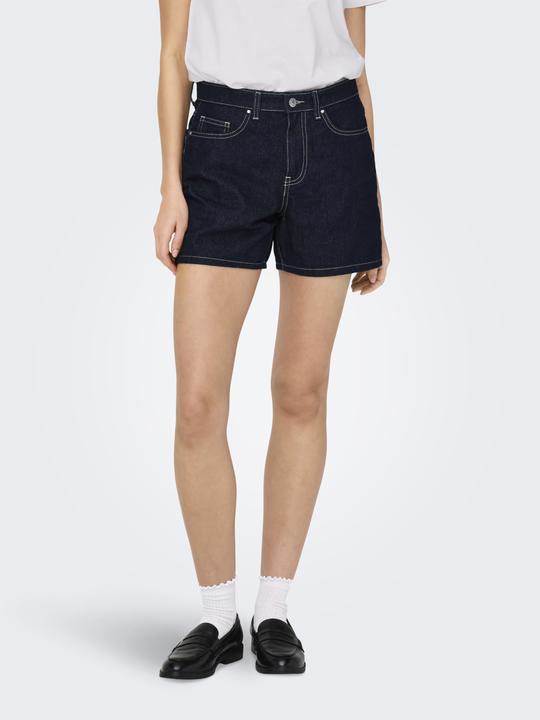 Produktbild Only ONLPHINE Hohe Taille Normal geschnitten Jeans-Shorts Jeans-Shorts (S)
