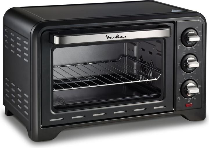 Immagine prodotto Moulinex OX4448 Optimo Forno Elettrico con Capacità di 19 L, Potenza 1380 W, Nero 71x117x81cm