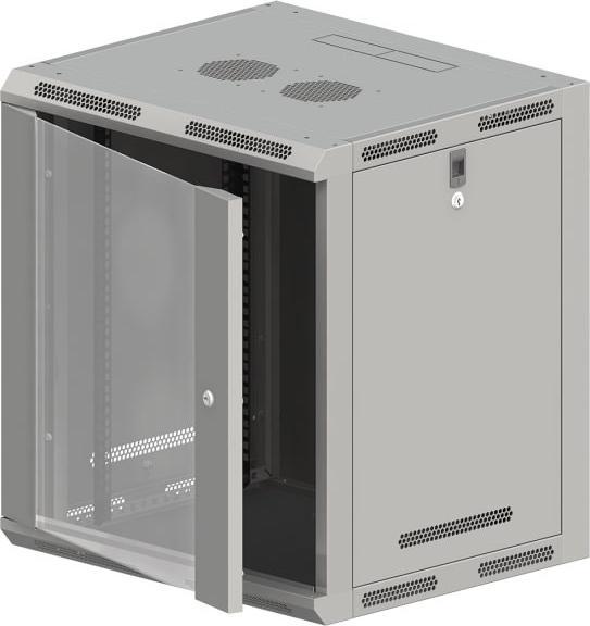 Actual product image Q-Lantec Alantec Wall Cabinet 19"15U 600x500 FLAT PACK (15 RU, 19 inch rack)