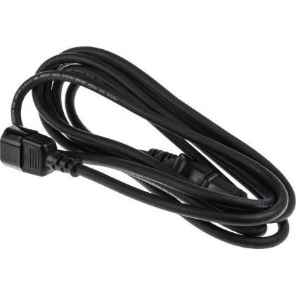 Rs Pro Netzkabel Schwarz 3m, IEC C14 / IEC C15 (3 m), Stromkabel