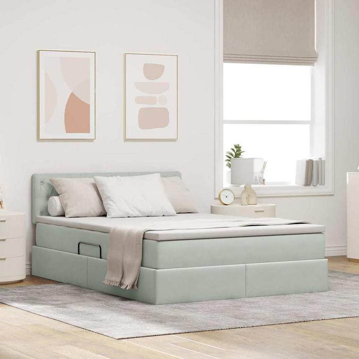 Image du produit vidaXL Modernes Bett (140 x 200 cm)