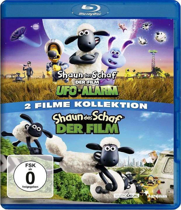 Produktbild Shaun das Schaf - Der Film 1 & 2 (Blu-ray, 2019, Deutsch, Französisch, Englisch)
