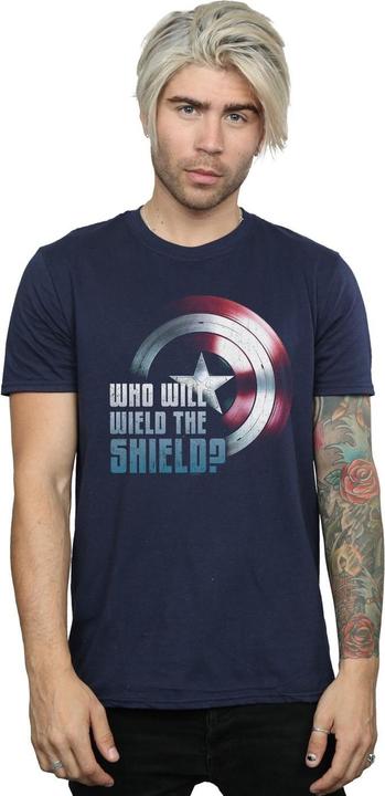Immagine prodotto The Falcon And The Winter Soldier Wield The Shield Maglietta Uomo (5XL)