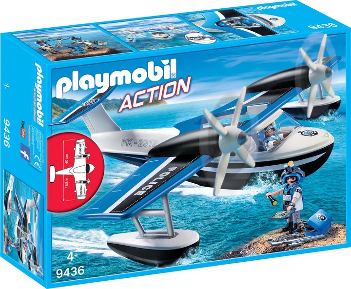 Playmobil Polizei-Wasserflugzeug (9436)