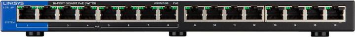 Actual product image Linksys Lgs116p (16 Ports)