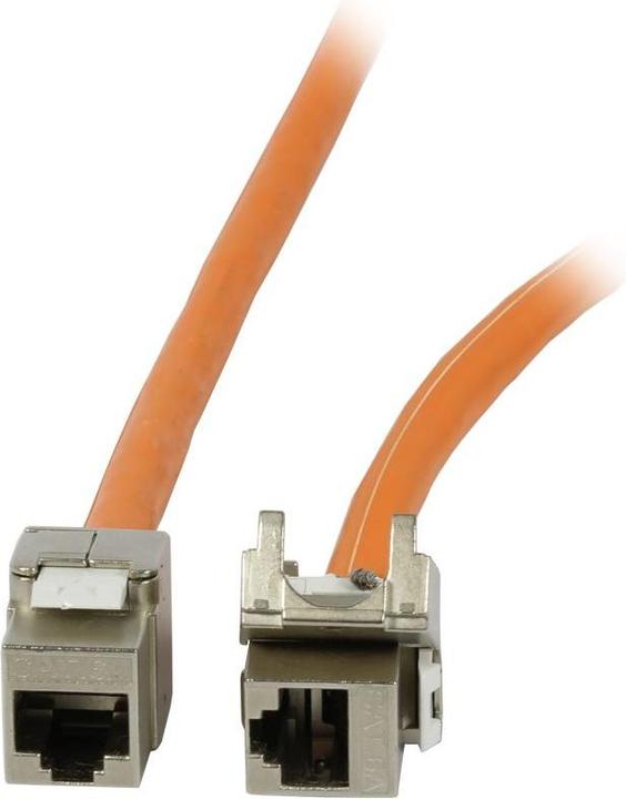 Actual product image Synergy 21 Keystone module, TP socket (RJ45), CAT6A, 500MHz, short (Keystone module)