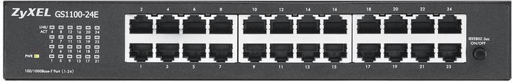 Actual product image Zyxel Gs1100-24e (24 Ports)