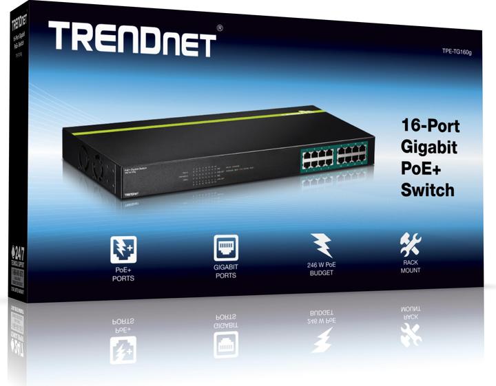 Produktbild Trendnet Tpe-Tg160g (16 Ports)
