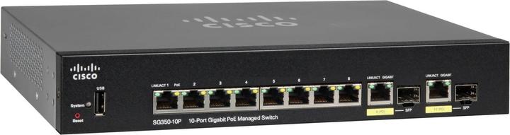 Produktbild Cisco Sg350-10p-K9-Eu (8 Ports)