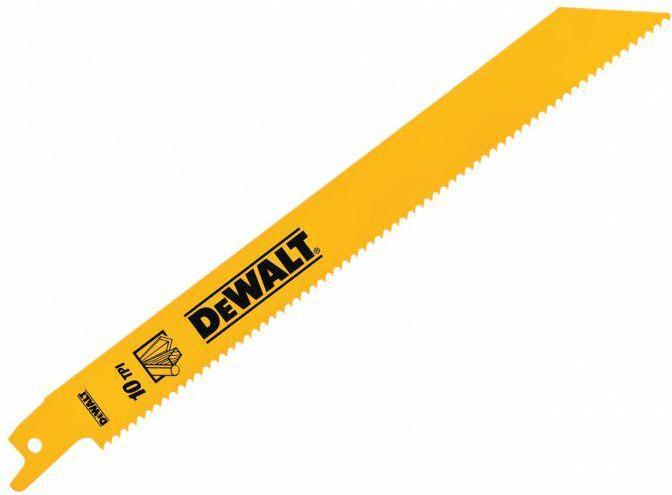Actual product image DeWalt Sabre saw blade