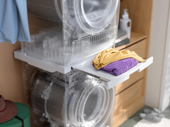 Image du produit Electrolux N1WYHSK6 Built-in installation kit with pull-out shelf, black