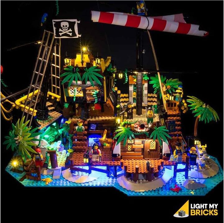 Produktbild Light my bricks LED Licht Set für LEGO Piraten der Barracuda Bucht