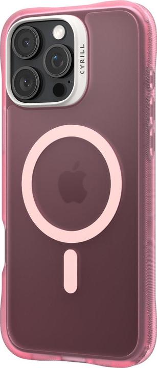 Actual product image Cyrill Ultra Sheer Mag PC Back Cover Pink/Transparent Apple iPhone 16 Pro (Apple iPhone 16 Pro)