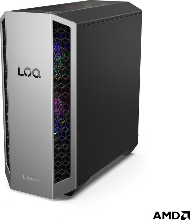 Actual product image Lenovo LOQ Tower (1000 GB, 32 GB, AMD Ryzen 7 8745HX, GeForce RTX 5060)