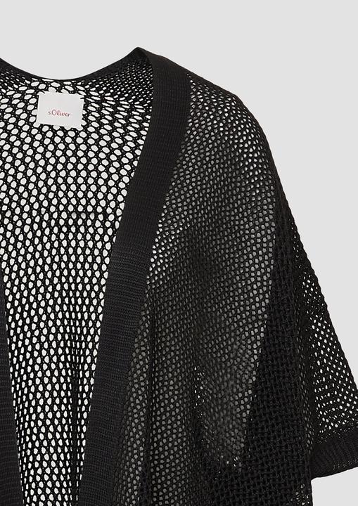 Produktbild s.Oliver Indoor-Poncho Leichter Strickponcho (One Size)