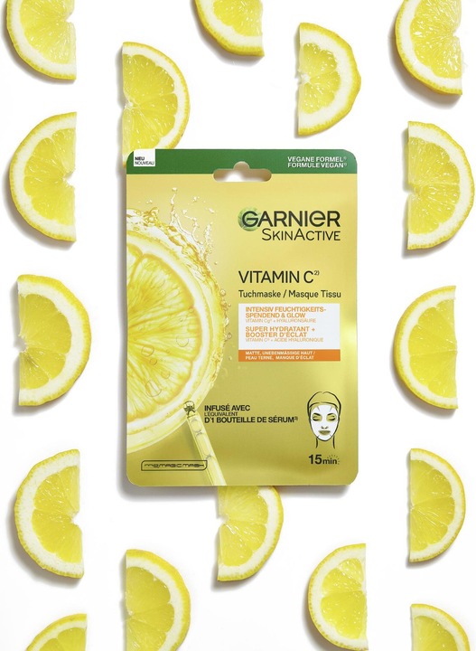 Actual product image Garnier SkinActive Vitamin C