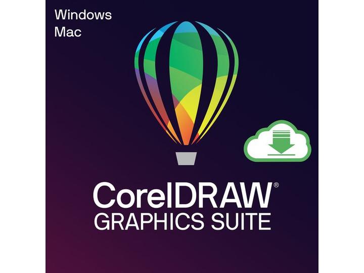 Produktbild Corel CorelDRAW Graphics Suite 2025 Download Code (1 User, 1 Geräte/User, unbegrenzt)