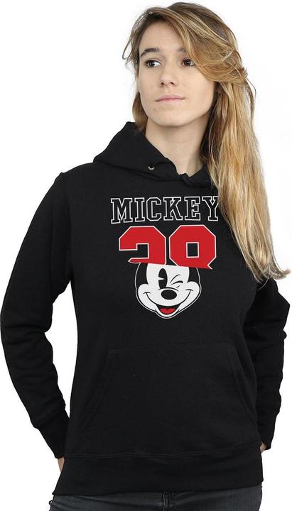 Actual product image Disney Womens/Ladies Mickey Mouse Split 28 Hoodie (XL)