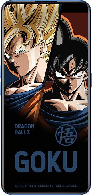 Produktbild realme GT Neo 3T Dragon Ball Z Edition (256 GB, Orange, Blau, 6.62", Dual SIM, 5G)
