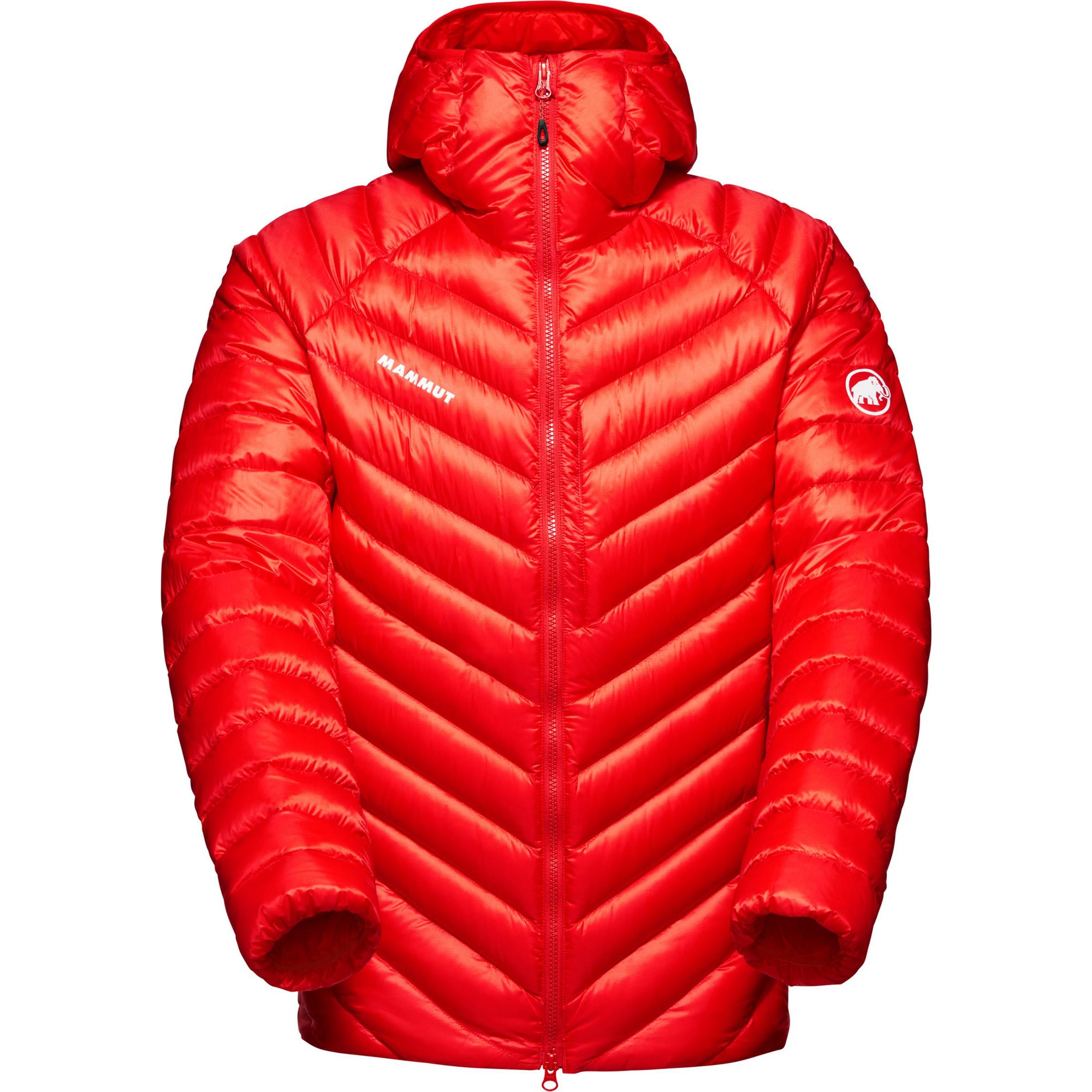 Mammut, Herren, Jacke, Broad Peak IN Hooded Jacket Men (XL), Rot, XL