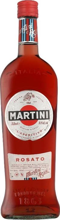 Actual product image Martini Rosato flavoured wine-based drink 14.4% vol. 0.75l