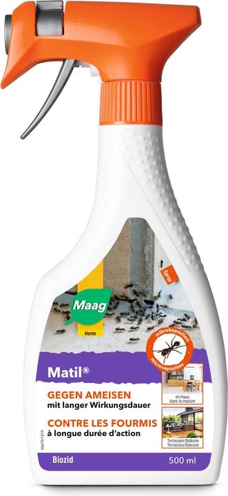 Maag Spray anti-fourmis (Fourmis, Isopode, Mouche, Arachnides, Gardons, Lépismes)