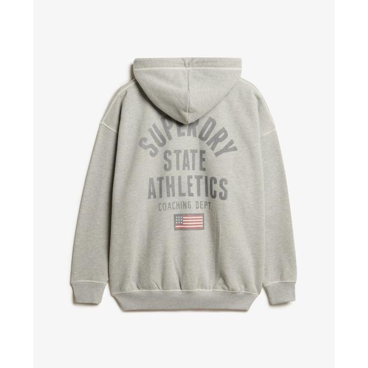 Image du produit Superdry Sweat à capuche zippé oversize Athletic Essential (M)