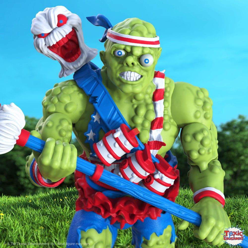 Thumbnail - Super7 Toxic Crusaders Ultimates Actionfigur Toxie (Vintage Toy America) 18 cm
