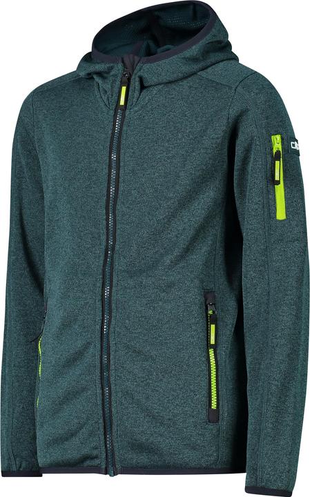 Produktbild CMP Campagnolo Kid's Jacket Fix Hood Knitted + Mesh (140)
