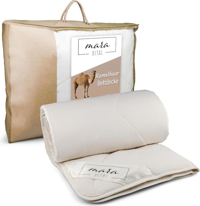 Image du produit Mara Vital Couverture en poils de chameau (200 x 210 cm)