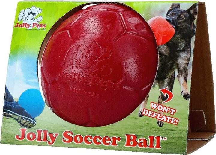 Immagine prodotto Jolly Pets Jolly Soccer Ball Rot S (15 cm) (Palla giocattolo per cani)