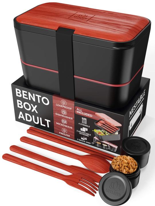 Image du produit Umami Bento Box Nestable L Rosewood Black