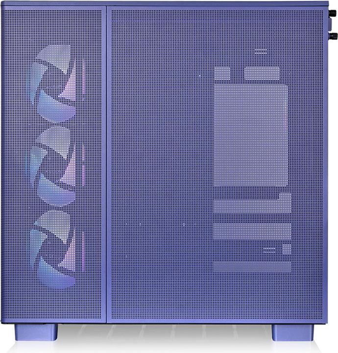 Actual product image Thermaltake View 380 XL TG ARGB (violett, Tempered Glass x 2) (mATX, Mini-ITX, ATX)