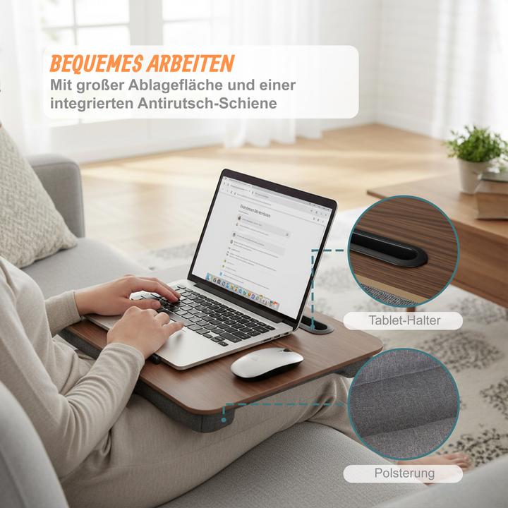 Immagine prodotto Relaxdays Cuscino per laptop