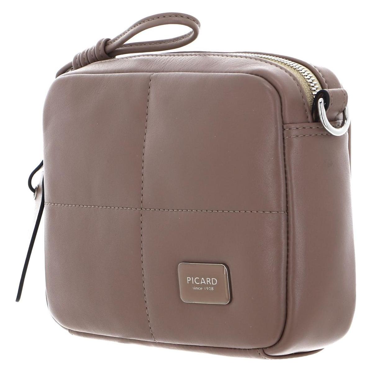 Picard, Damen, Handtasche, Plaza Mini Bag Umhängetasche Leder 17.5 Cm, Braun
