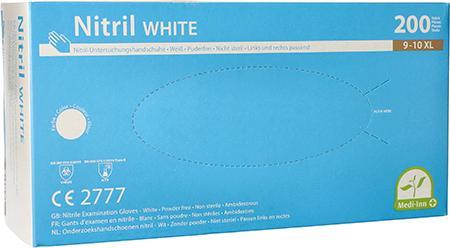 Actual product image Papstar unisex disposable gloves white white size XL 200 pcs. (XL)