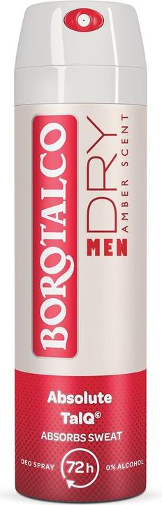 Actual product image Borotalco Men Absolute Extra Dry (Spray, 150 ml)