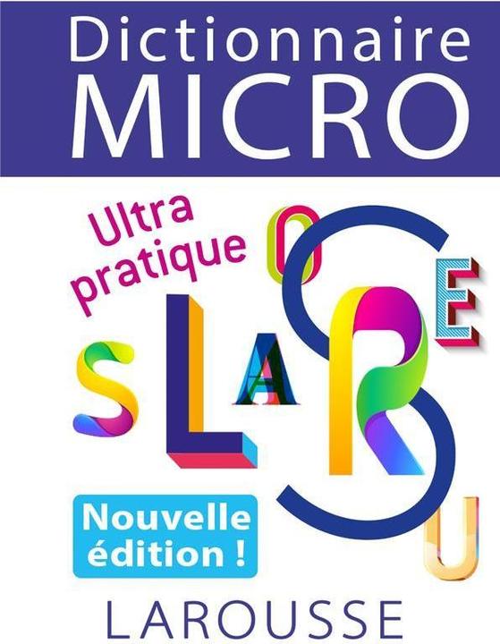 Immagine prodotto Dictionnaire micro Larousse : ultra pratique (Francese, Collettività, 2024)