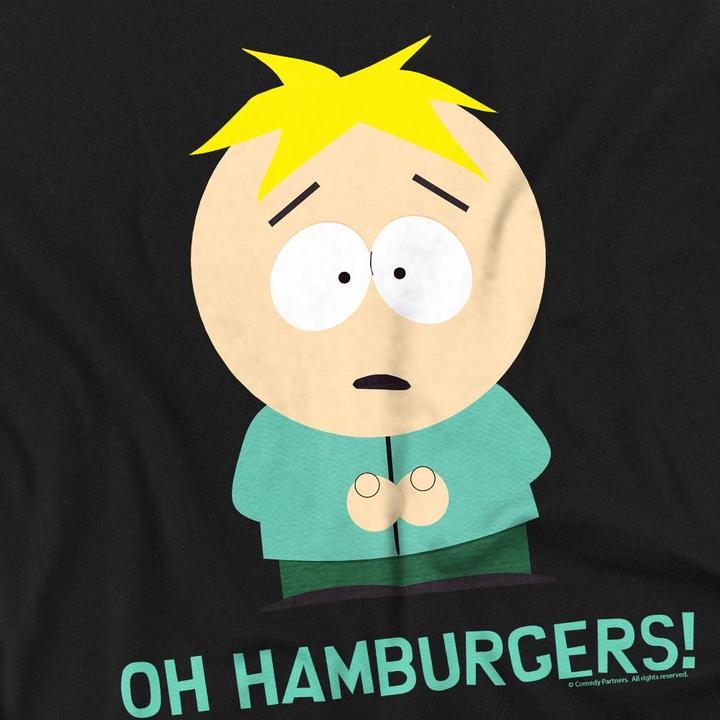 Actual product image Ubisoft Mens Oh Hamburgers Butters T-Shirt (L)