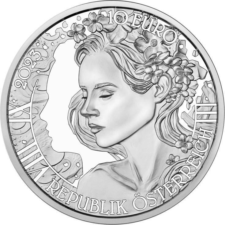 Thumbnail - Münze Österreich, Münzen, Erderwärmung, Silber, (0.90, 2023)