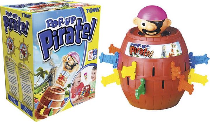 Image du produit Tomy Pop-Up Pirate! (Allemand, Français, 2 - 4 Joueur)