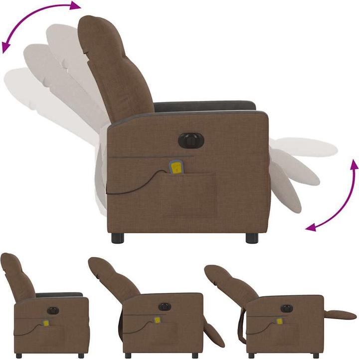 Image du produit vidaXL elektrischer Massagesessel