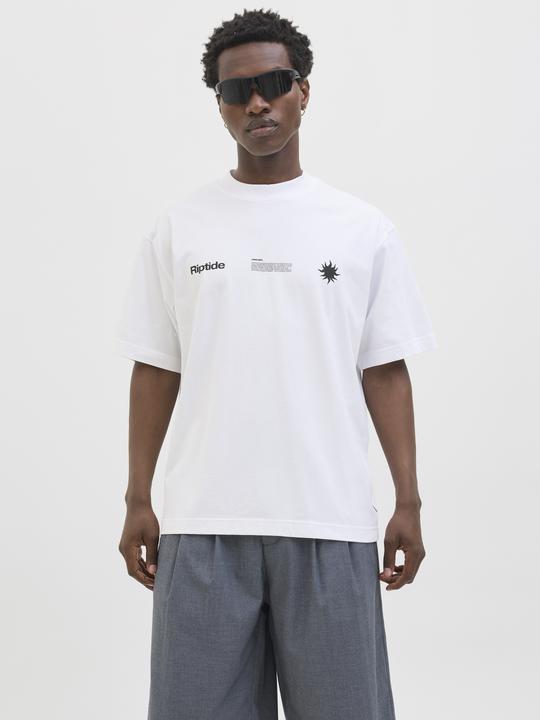 Image du produit Jack & Jones Gedruckt Rundhalsausschnitt T-shirt T-shirt (M)