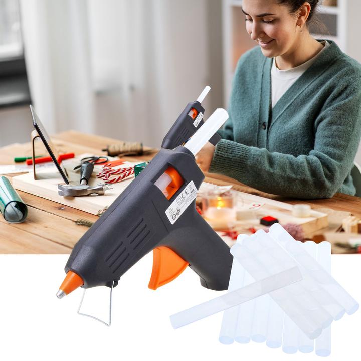 Actual product image Filmer Hot glue gun + 14 glue sticks