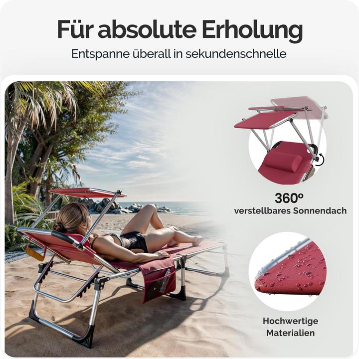 Immagine prodotto Casaria Sonnenliege (210 cm)