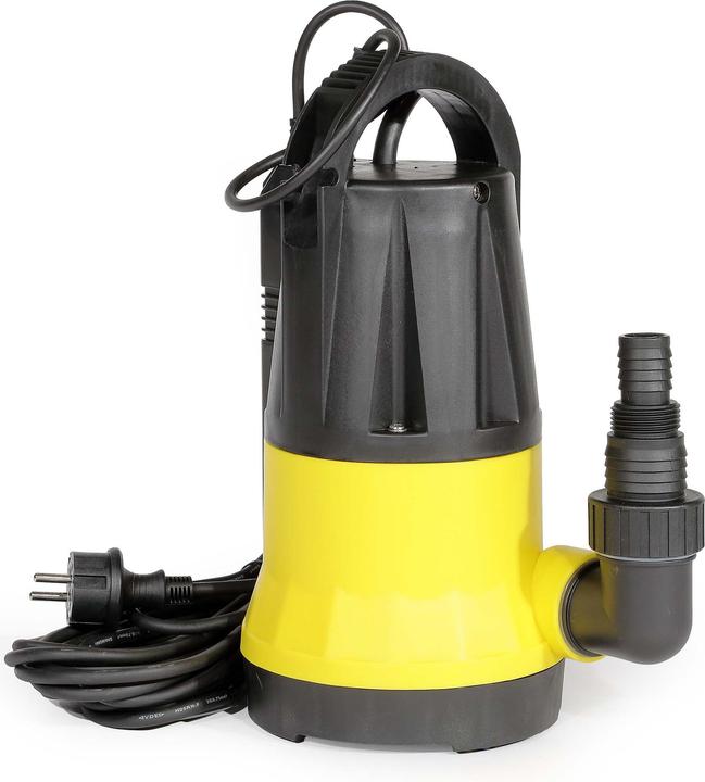 Produktbild Wiltec Schmutzwasserpumpe mit Sensor 400W Tauchpumpe 8500l/h Wasserpumpe Pumpe (Schmutzwasserpumpe)