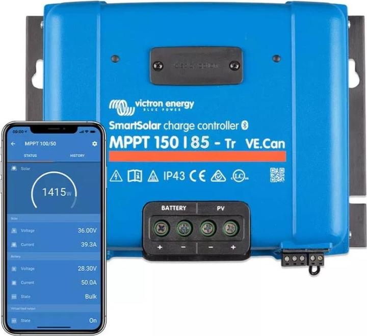 Actual product image Victron Energy SmartSolar MPPT 150/85-Tr VE.Can