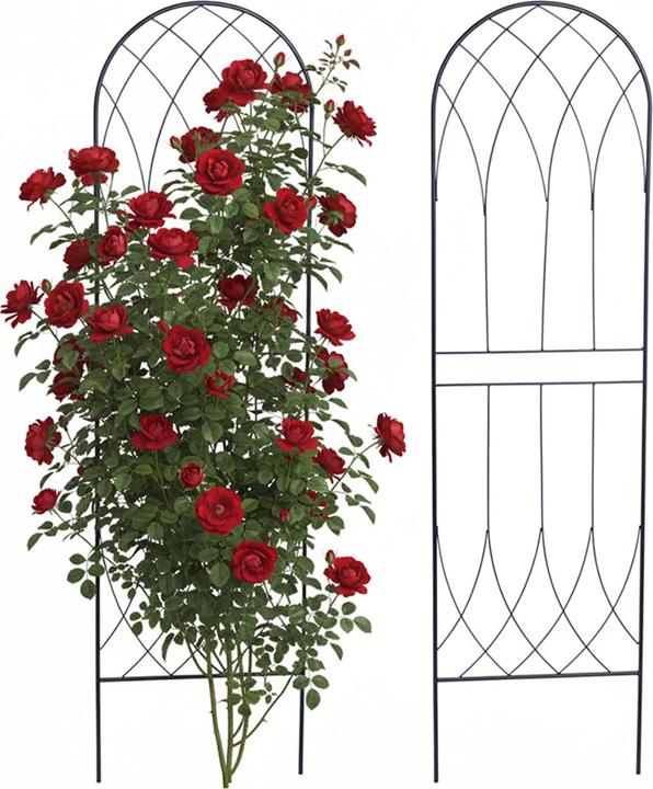 Relaxdays 2x trellis (1 cm, 38 cm)