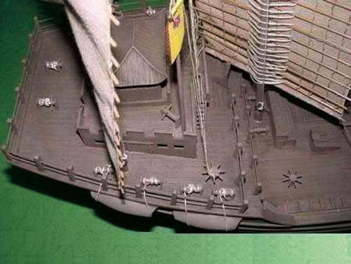 Actual product image Trumpeter Chinese Junk Chengho 1405-1430